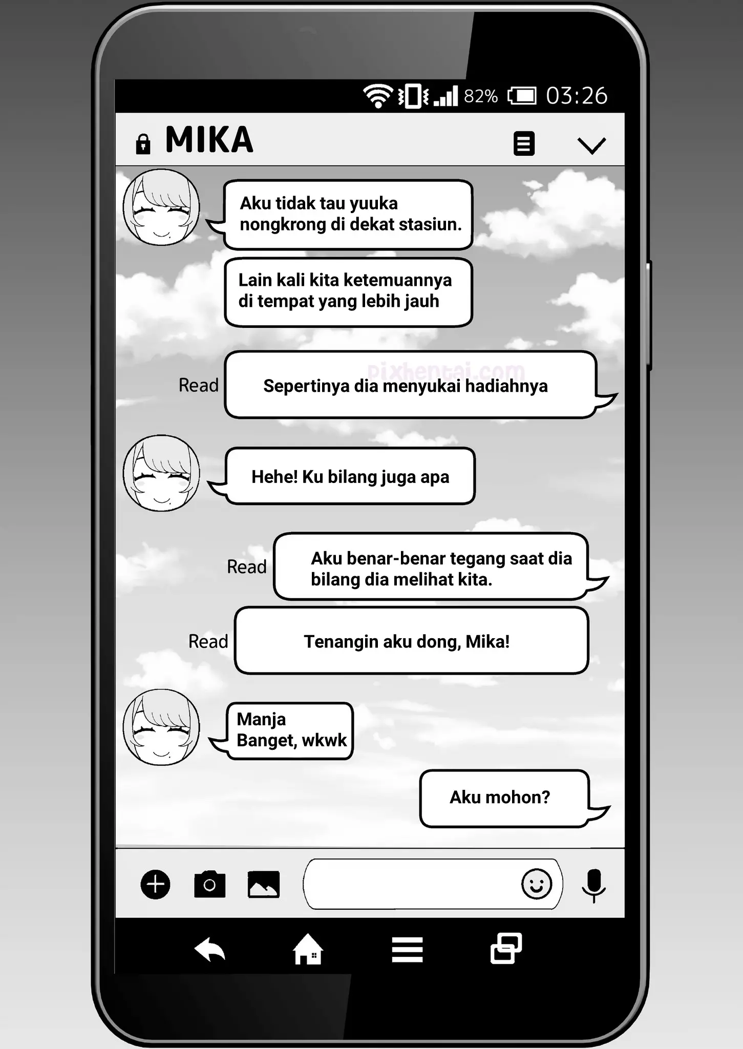 Komik hentai xxx manga sex bokep Hitozuma no Jitaku ni Hakuchuu Houmon Suru Hon 16
